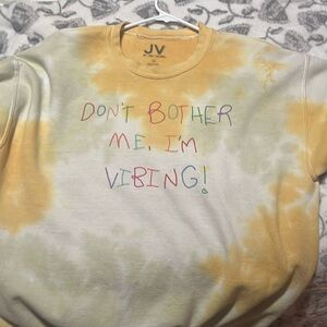 This is a medium multi colored sweater!!